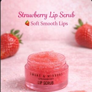🚨 5 for 25🚨 Smoke & Mirrors Strawberry Lip Scrub – Exfoliating Lip Care